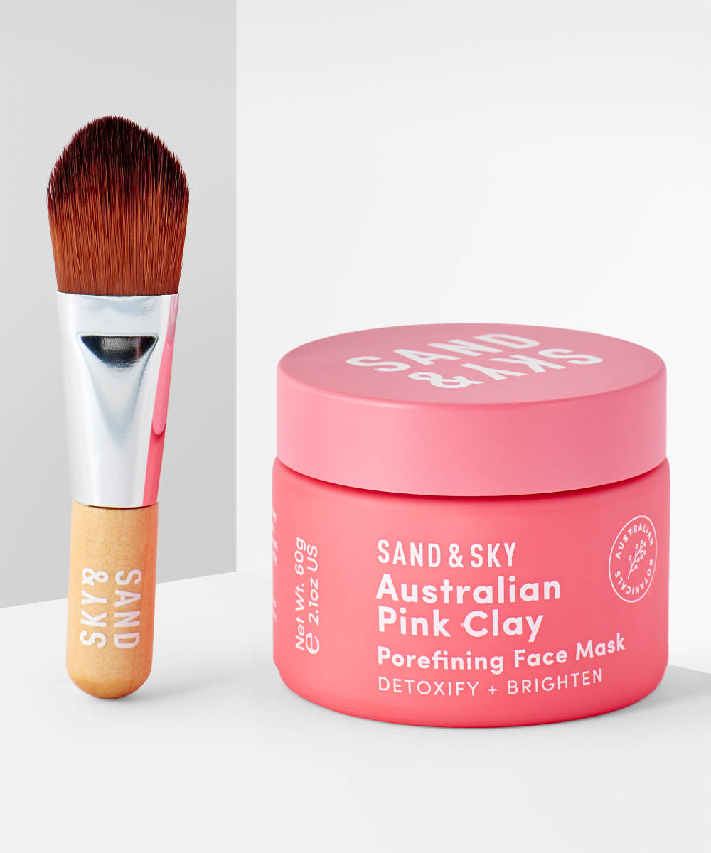 Sand & Sky Brilliant Skin Purifying Pink Clay Mask