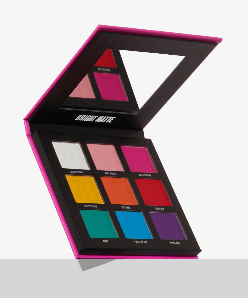 BY BEAUTY BAY BRIGHT MATTE 9 COLOUR PALETTE