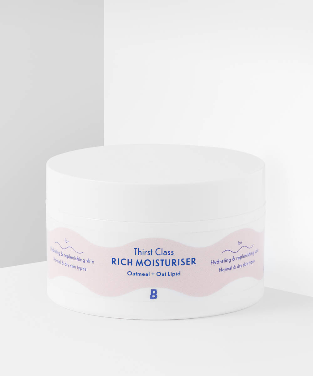BY BEAUTY BAY THIRST CLASS RICH MOISTURISER WITH OATMEAL AND OAT LIPID