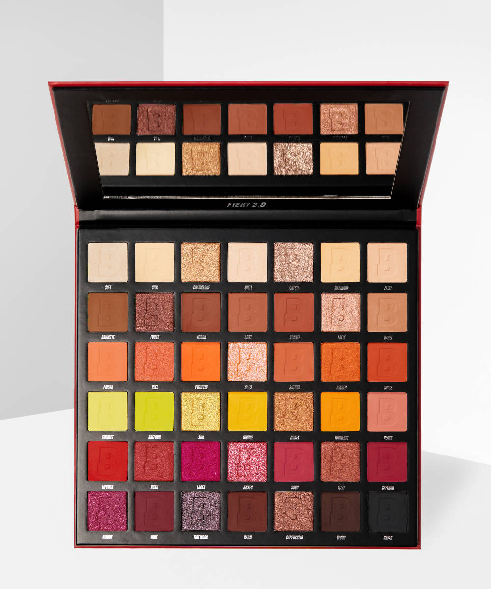 BY BEAUTY BAY FIERY 2.0 42 COLOUR PALETTE