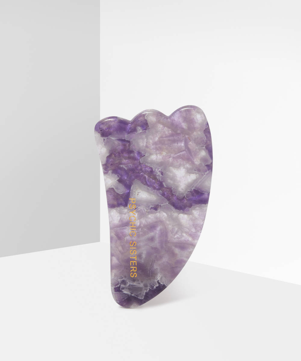 PSYCHIC SISTERS AMETHYST GUA SHA