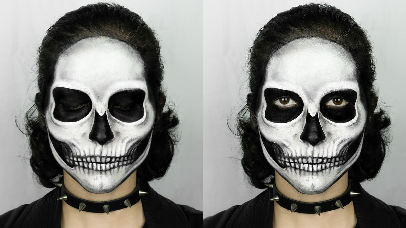 An Easy Skull Makeup Tutorial For Halloween 2023