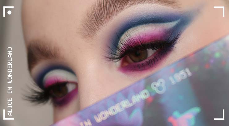 Disney Colour and BEAUTY BAY: Disney’s Alice In Wonderland-Inspired Makeup Tutorial