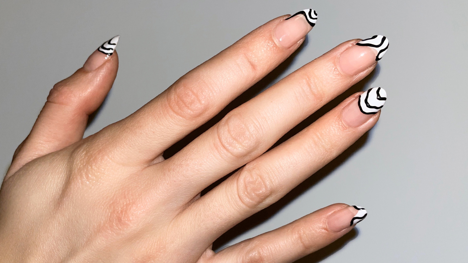 Black & White Nail Art Tutorial