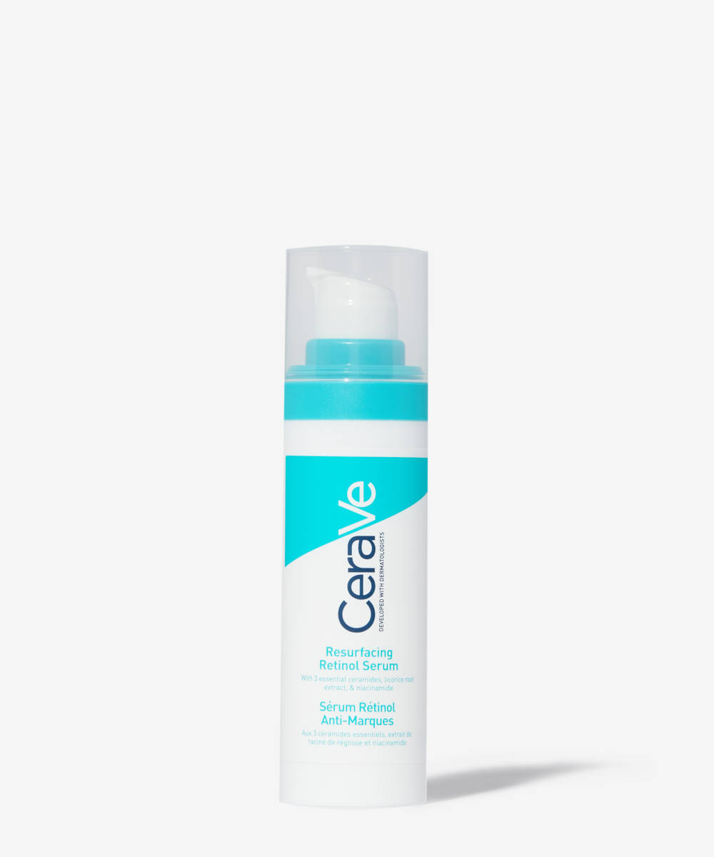 CeraVe Resurfacing retinol Serum With Ceramides & Niacinamide For Blemish-Prone Skin
