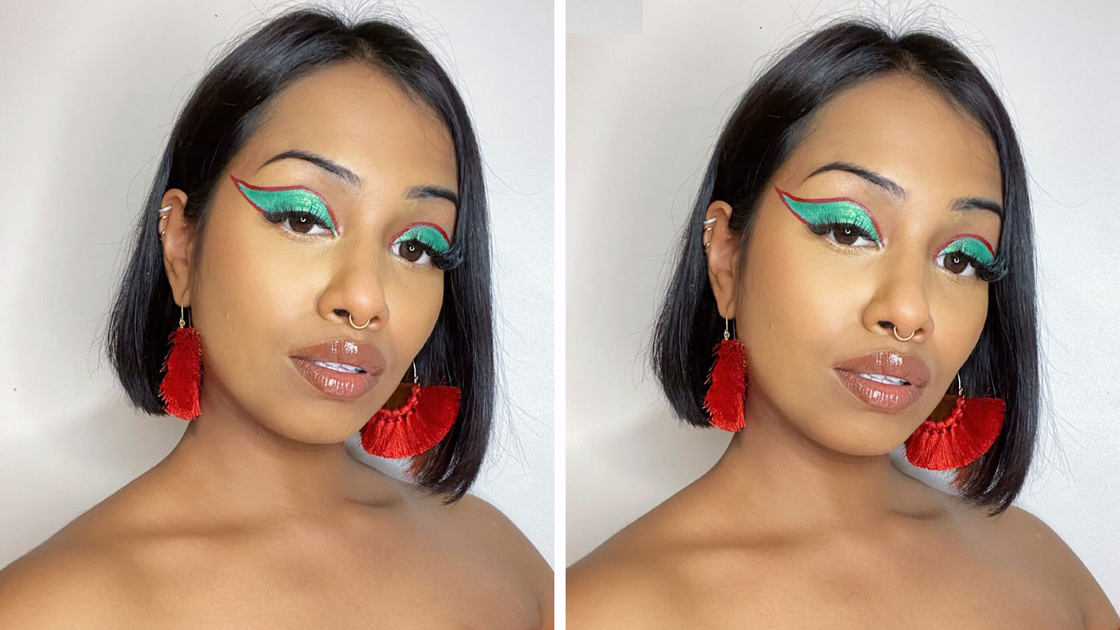 A 3-Step Christmas Eye Makeup Tutorial