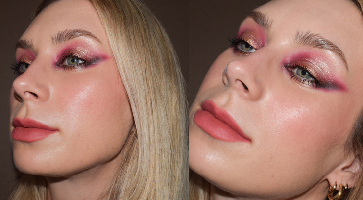 A Christmas Glam Eye Makeup Tutorial