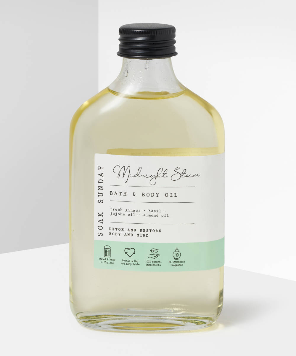 SOAK SUNDAY MIDNIGHT STORM BATH & BODY OIL