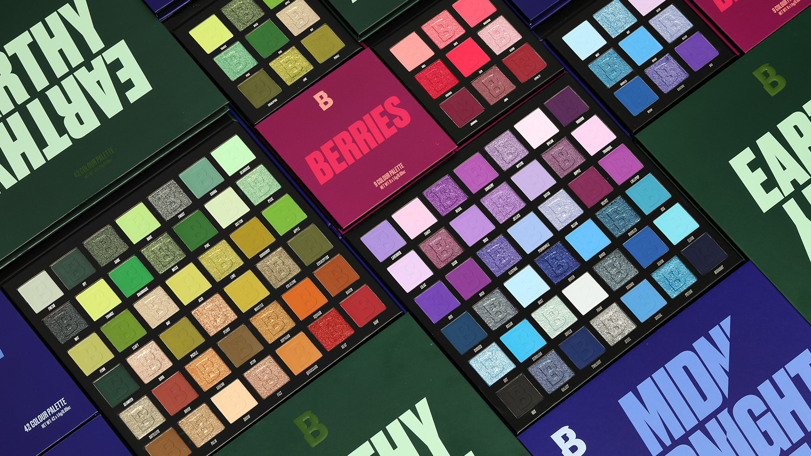 Meet Earthy, Midnight, and Berries, By BEAUTY BAY&rsquo;s Latest Palette Drops