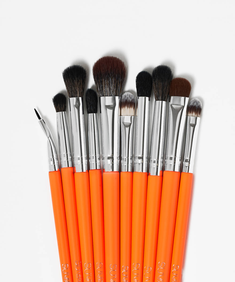 SUVA BEAUTY NEON EYE BRUSH SET