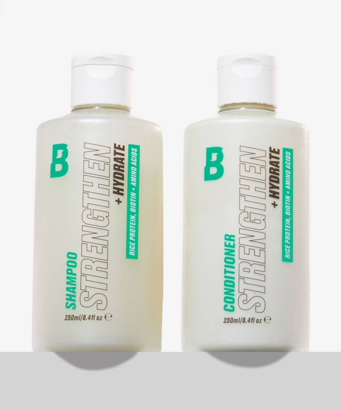 By BEAUTY BAY Strengthen + Hydrate Shampoo + Conditioner Duo