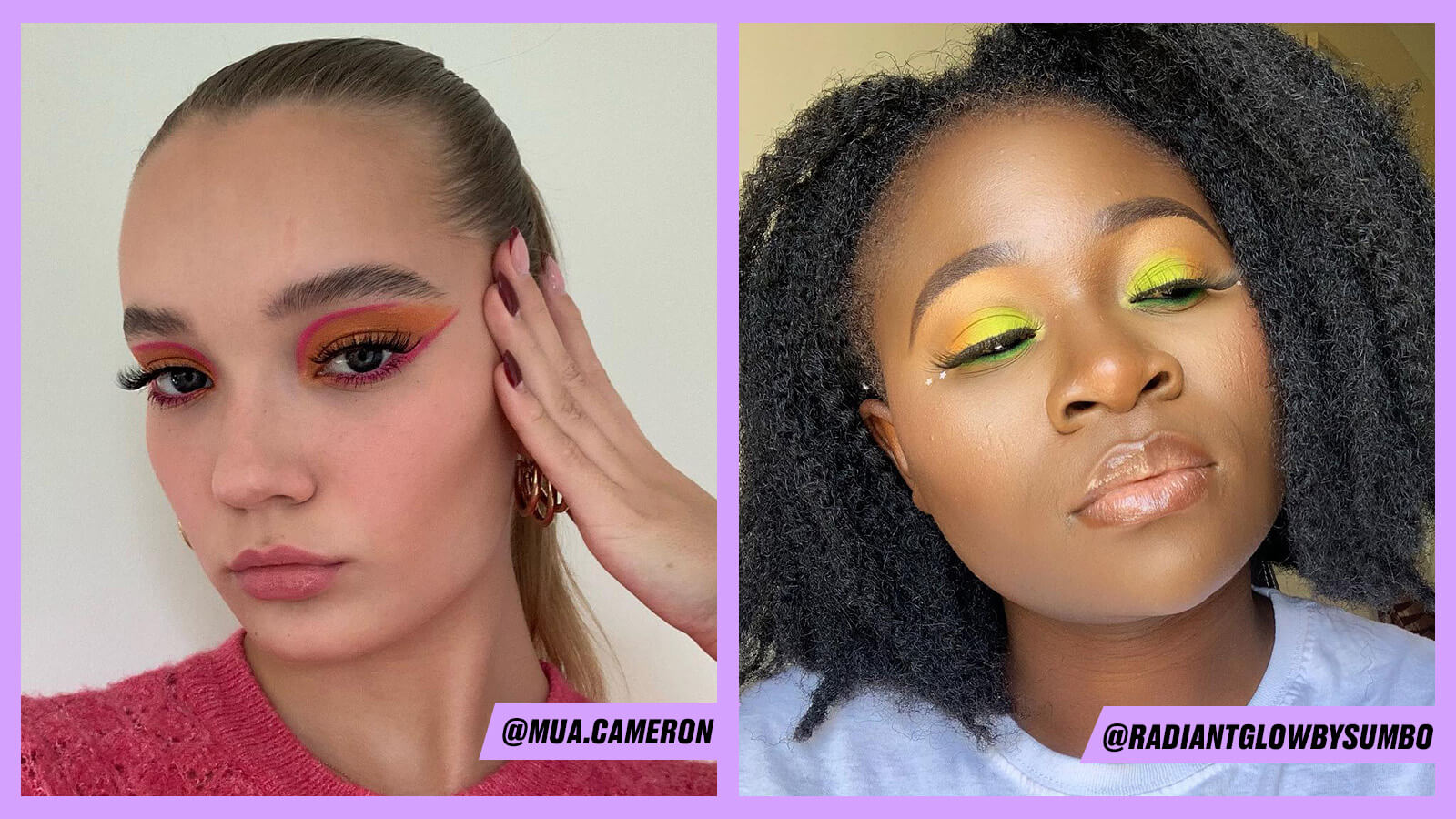 21 Colourful Eye Makeup Looks To Try ASAP