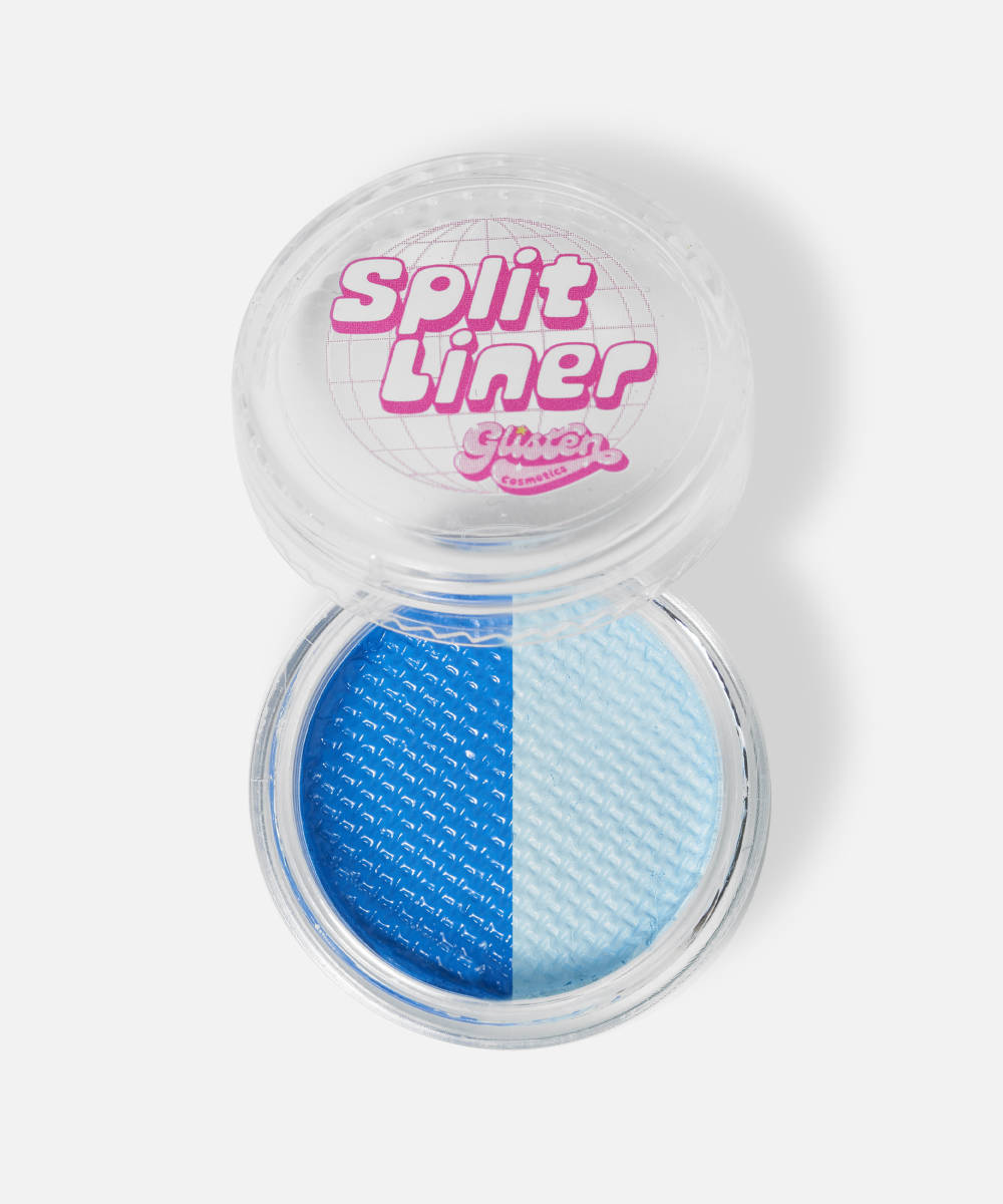 Glisten Cosmetics Split Liner in Blue Sky