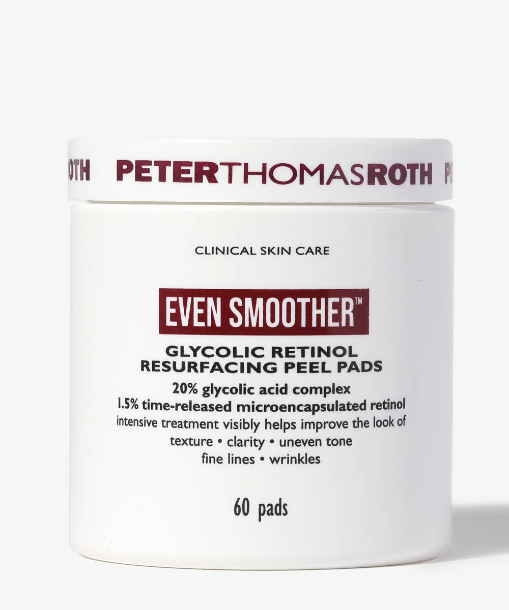 Peter Thomas Roth Even Smoother Glycolic Retinol Resurfacing Peel Pads