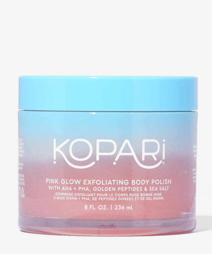 KOPARI BEAUTY PINK GLOW EXFOLIATING BODY POLISH