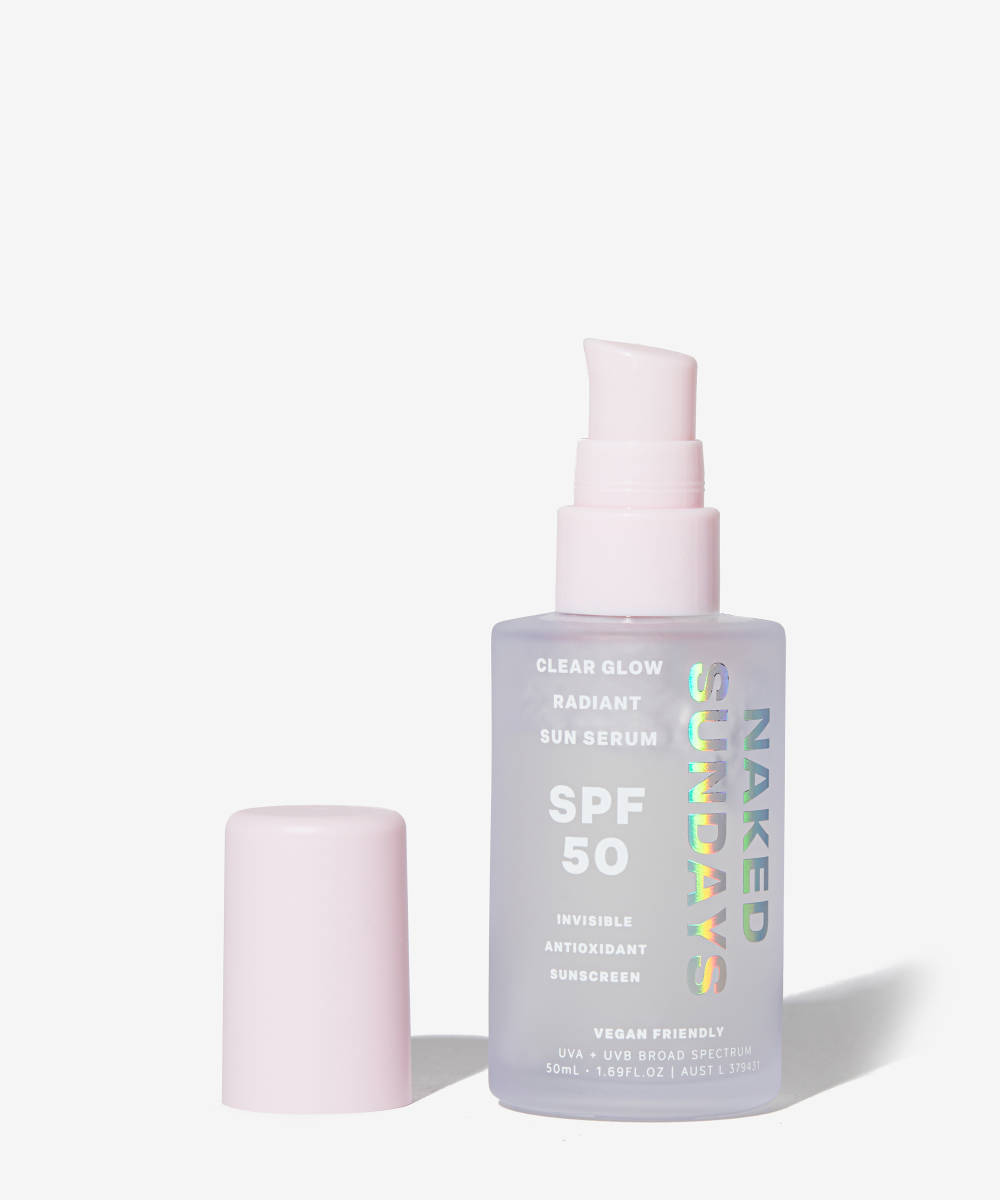 Naked Sundays SPF50 Clear Glow Radiant Sun Serum